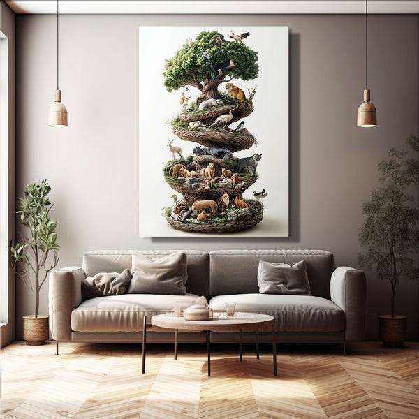 Impressionist Tree Of Life Wall Art