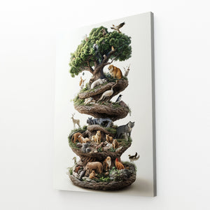 Impressionist Tree Of Life Wall Art