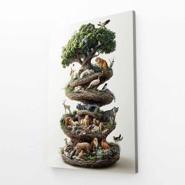 Impressionist Tree Of Life Wall Art