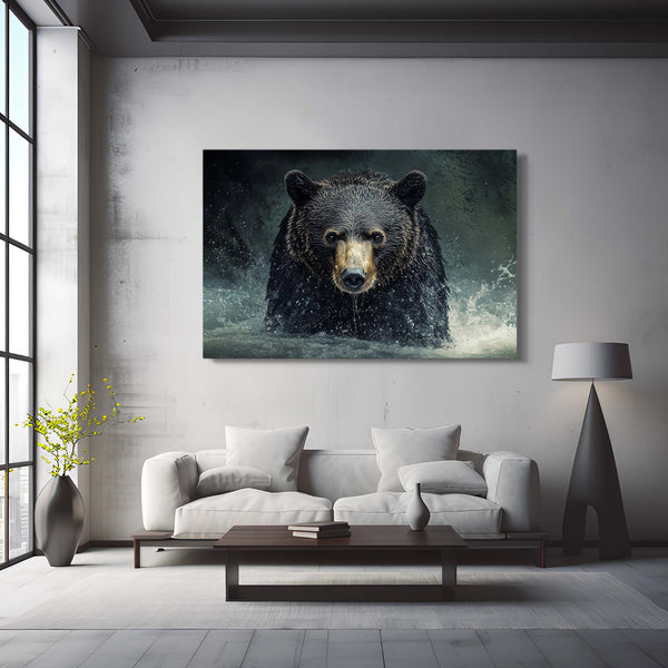 Impressive Bear Wall Art