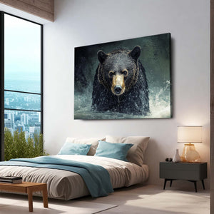 Impressive Bear Wall Art