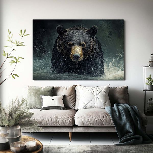 Impressive Bear Wall Art