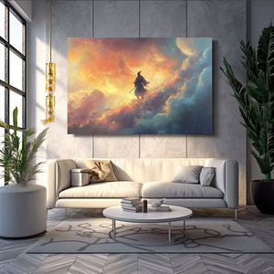 In The Sky Samurai Art