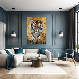 Indian Art Tiger | MusaArtGallery™