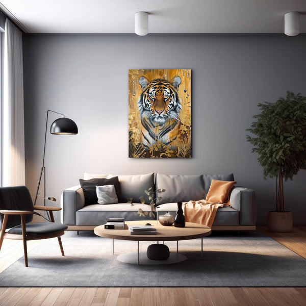 Indian Art Tiger | MusaArtGallery™
