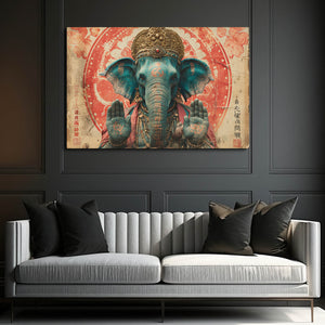 Indian Elephant Art Decor | MusaArtGallery™