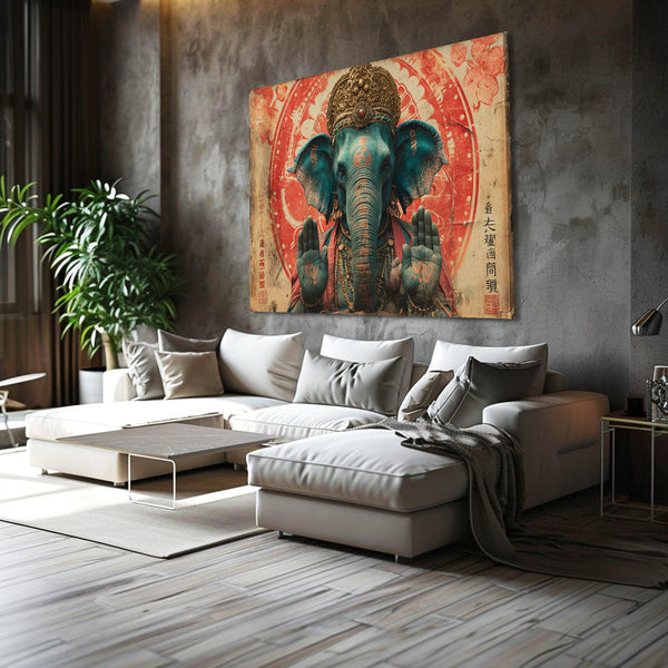 Indian Elephant Art Decor | MusaArtGallery™