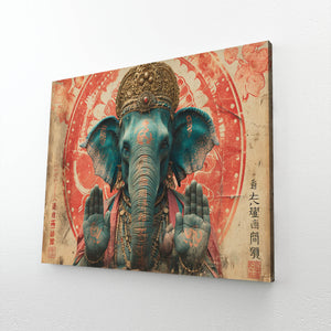 Indian Elephant Art Decor | MusaArtGallery™