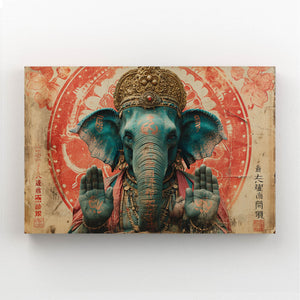 Indian Elephant Art Decor | MusaArtGallery™