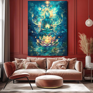 Indian God Trippy Art | MusaArtGallery™