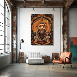 Indian Monkey Art