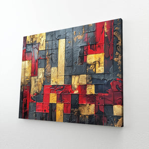 Industrial Grid Mexican Wall Art | MusaArtGallery™