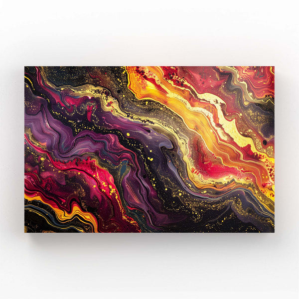 Inferno Waves Abstract Art | MusaArtGallery™