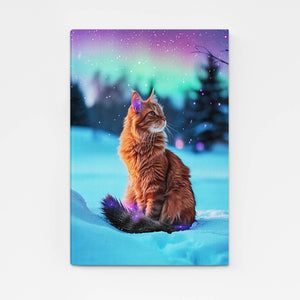 Innocent Cat Art Canvas | MusaArtGallery™