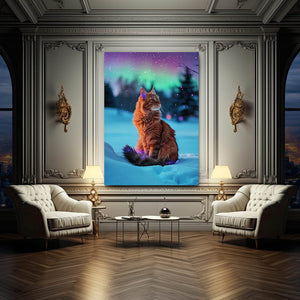 Innocent Cat Art Canvas | MusaArtGallery™
