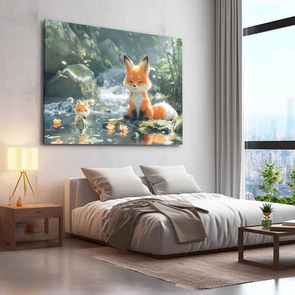 Intense Gaze Fox Art | MusaArtGallery™