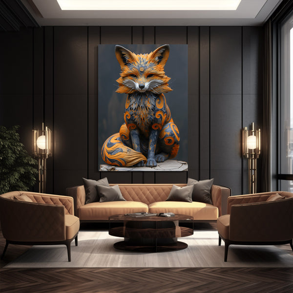 Intricate Fox Art | MusaArtGallery™