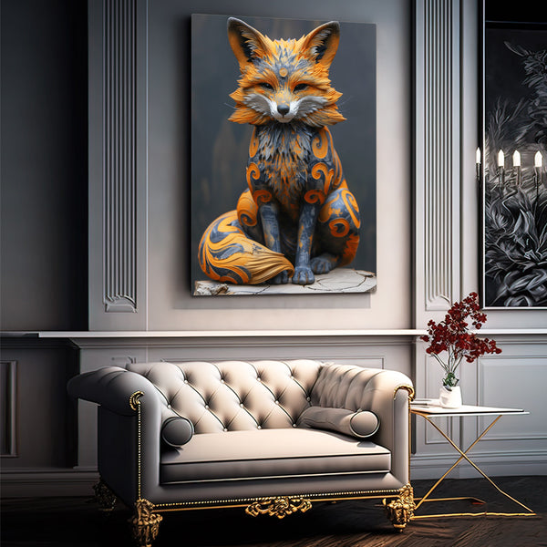 Intricate Fox Art | MusaArtGallery™