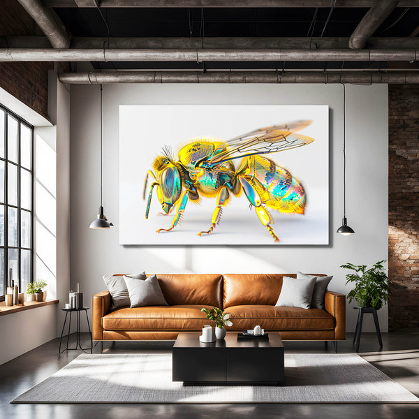 Iridescent Charm Bee Art | MusaArtGallery™