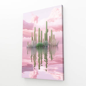 Island Cactus Art