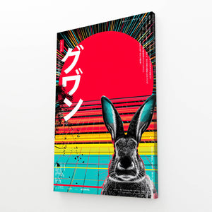 Japanese Bunny Wall Art
