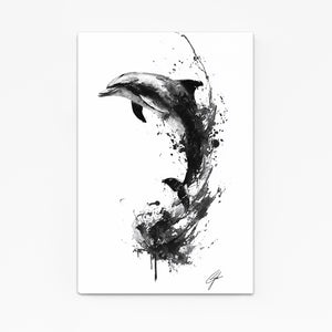 Japanese Dolphin Art