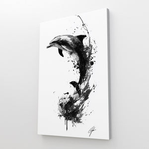 Japanese Dolphin Art