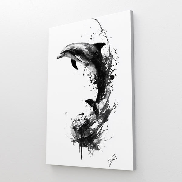 Japanese Dolphin Art