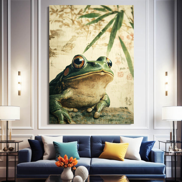 Japanese Frog Art