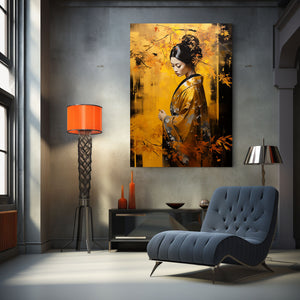 Japanese Kimono Portrait Wall Art | MusaArtGallery™ 