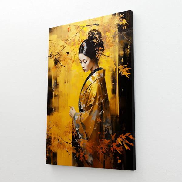 Japanese Kimono Portrait Wall Art | MusaArtGallery™ 