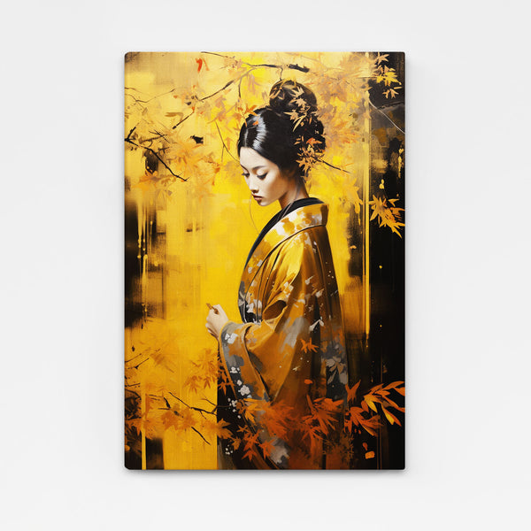 Japanese Kimono Portrait Wall Art | MusaArtGallery™ 