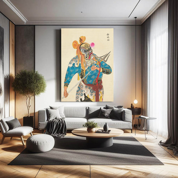 Japanese Leopard Wall Art