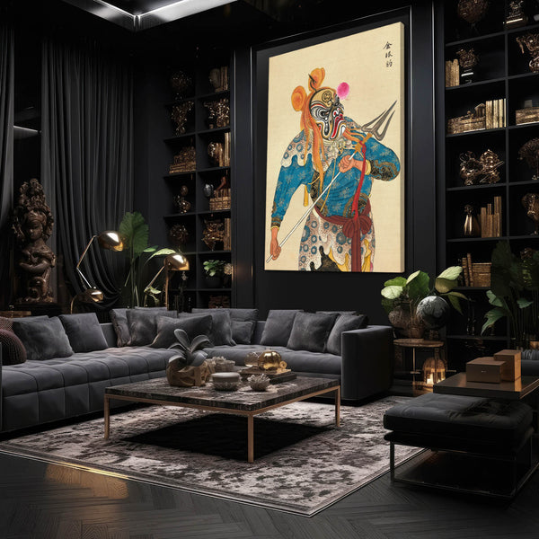 Japanese Leopard Wall Art