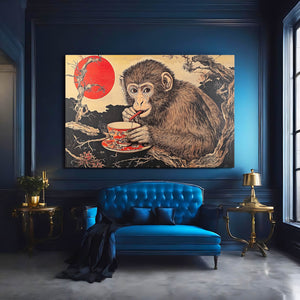 Japanese Monkey Art