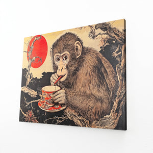 Japanese Monkey Art