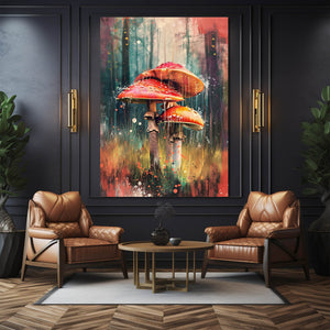 Japanese Mushroom Art | MusaArtGallery™