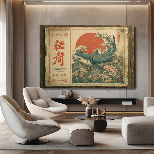 Japanese Shark Art