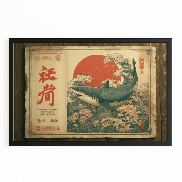 Japanese Shark Art