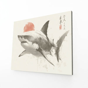 Japanese Shark Wall Art