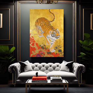 Japanese Traditional Tiger Art  | MusaArtGallery™