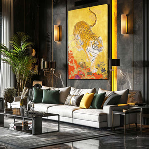 Japanese Traditional Tiger Art  | MusaArtGallery™