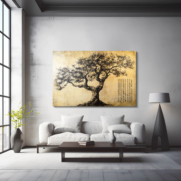 Japanese Tree Of Life Wall Art