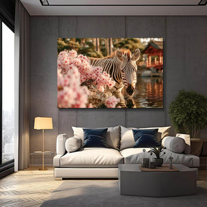 Japanese Zebra Wall Decor