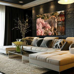 Japanese Zebra Wall Decor