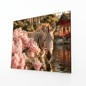 Japanese Zebra Wall Decor