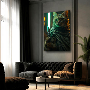 Jedi Cat Art | MusaArtGallery™