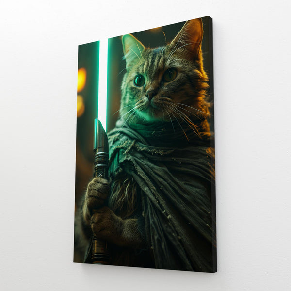 Jedi Cat Art | MusaArtGallery™