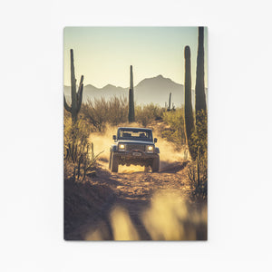 Jeep Cactus Art