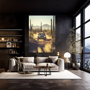 Jeep Cactus Art